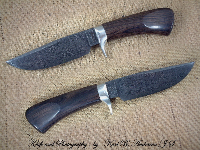 Knives by Karl B. Anderson out of our Blackwood