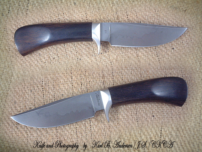 Knives by Karl B. Anderson out of our Blackwood